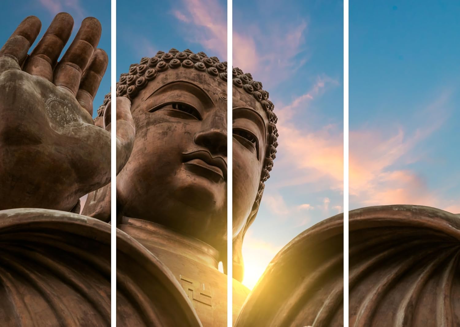 inep-b0cghrmcr4-side-view-of-the-multi-panel-framed-buddha-wall-art-showing-the-slim-profile-and-ready-to-hang-hooks..jpg